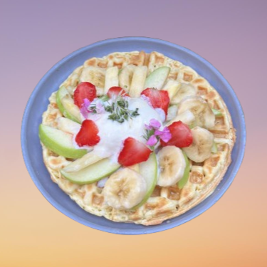 وافل میوه عسل